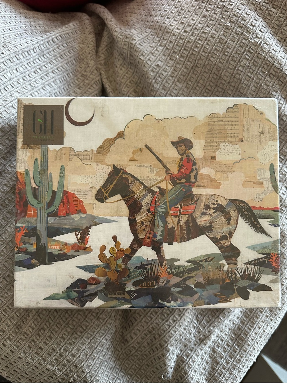*Brand new, sealed* Grateful House 1000pc Western Cowboy